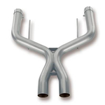 Borla 2005-2008 Mustangs Borla X-Pipes, Crossover Pipe, X-Pipe, Stainless Steel, Natural, Fits Stock Manifolds, Ford, Mustang GT, 4.7L, Kit