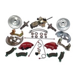 SSBC Brakes Stainless Steel Brakes Front Drum to Disc Brake Disc Brakes, Front, 11 in. Diameter Rotors, 2-Piston Calipers, Buick/ Chevy/ Pontiac, KitConversion Kits,
