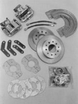 SSBC Brakes Stainless Steel Brakes Rear Disc Brake Conversion Kits, Disc Brakes, Rear, Slotted Rotors, 1-Piston Calipers, Buick/ Chevy/ Oldsmobile/ Pontiac, 10-Bolt/ 12-Bolt, Kit