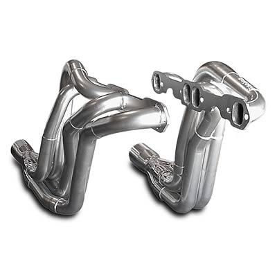 Dynatech Pro Stock Headers, Headers, Full-Length, S/ G/ Pro Stock Style, 2.375/ 2.5 in., Steel, Ceramic Coated, Chevy, Big Block, Pair