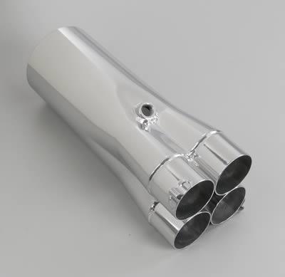 Dynatech Ceramic Standard Slip-On Collectors, Header Collector, Steel, Slip-On, 2 1/ 2 in. Primary Tube Diameter, 5.00 in. Collector Diameter, Each