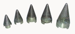 Dynatech Vortex Insert Cones, Exhaust Insert, Vortex, Cone-Style, 7.75 in. Long, 4.50 in. Diameter, Stainless Steel, Each