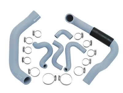 Ford Racing Radiator Hose Kits, Hose Kit, Hi-Temp, Blue, Ford, Mustang, Kit