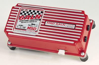 MSD 6TN/6ALN NASCAR CD Ignitions, Ignition Box, 6A, Analog, Capacitive Discharge, Universal, Points/ Electronic, Circle Track/ NASCAR, Each