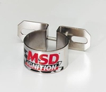 MSD Ignition MSD Chrome Coil Brackets, Coil Bracket, Steel, Chrome, Canister-Style, Universal, Each