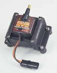 MSD Ignition Ignition Coil, Blaster HVC, E-Core, Square, Epoxy, Black, 40,000 V, Each