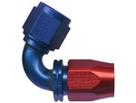 Earls Performance Plumbing 120° Auto-Fit -6AN Fitting, 120° Auto-Fit AN Aluminum Hose End Fittings 