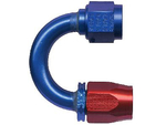 Earls Performance Plumbing 180° Auto-Fit -6AN Fitting, 180° Auto-Fit AN Aluminum Hose End Fittings 