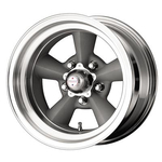 American Racing Wheel American Racing 3095765 - American Racing TTO Wheels, Wheel, Torq-Thrust, Aluminum, Polished/Gray, 15 in. x 7 in., 5 x 4.5 in. Bolt Circle,3.75 in.Backspace,Each