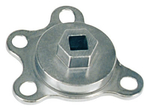 Pro-Form Tools Engine Rotation Adapter, Steel, Balancer Mount, 1/2 in. Drive, Chevy/Ford, V8, Each