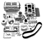 6-71 Supercharger kit 8mm drive polished small block chevy