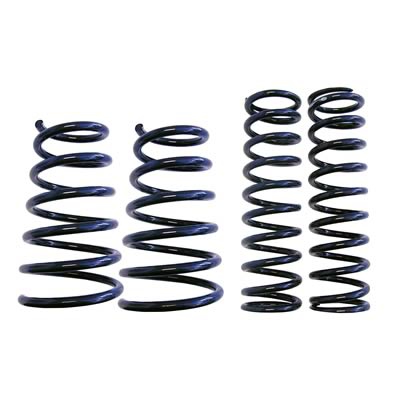 Steeda Autosports Ultralite Suspension Springs, Lowering Springs, Front and Rear, Black Powdercoated, Ford, Mustang, Kit