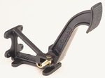 Wilwood Wilwood Brake/Clutch Pedal Assemblies, Brake Pedal, Aluminum, Black, Floor Mount, Universal, Each