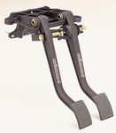 Wilwood Wilwood Brake/Clutch Pedal Assemblies, Brake/ Clutch Pedal, Aluminum, Black, Forward Mount, Universal, Each