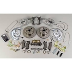 (3) Stainless Steel Brakes Front Drum to Disc Brake Conversion Kits, Disc Brakes, Front, 11 in. Diameter Rotors, 2-Piston Calipers, Buick/ Chevy/ Pontiac, Kit