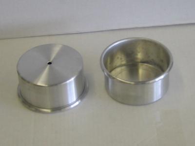 Carburetor Cover 5 1/8" Spun Aluminum