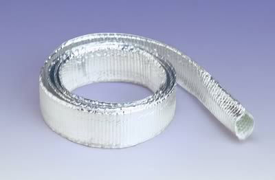 Thermo Tec Thermo-Sleeve 3ft Length Aluminized Wire Radiant Heat Protection