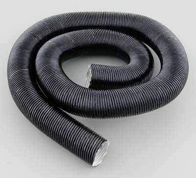 (3) Thermo-Tec Thermo-Flex Aluminum Heat Shield Sleeves, Heat Barrier Shield, Thermo-Flex, Wires/ Hoses, Black, Slide-Over, 1 in. I.D. x 36 in., Each