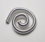 (3) Thermo-Tec Thermo-Flex Aluminum Heat Shield Sleeves, Heat Barrier Shield, Thermo-Flex, Wires/ Hoses, Silver, Slide-Over, 1 in. I.D. x 36 in., Each