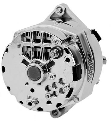 Chrome Delco 10dn, 10si, 12si 100 AMP Alternator