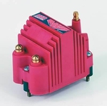 MSD Blaster SS Coils, Ignition Coil, Blaster SS, E-Core, Square, Epoxy, Red, 40,000 V, Each