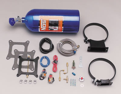 NOS Powershot Nitrous Oxide Systems, Nitrous Oxide System, Powershot, Wet, 125 hp, Carburetor, Kit