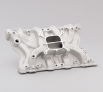 Edelbrock Intake Manifolds (7) Edelbrock Performer Intake Manifolds, Intake Manifold, Performer, Dual Plane, Aluminum, Natural, Square Bore, Ford, 351M/ 400, Each