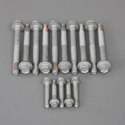 GM Performance Parts Head Bolt Kits, Cylinder Head Bolts, 6-Point Head, One Head Only, Chevy, LS1/ LS6, Kit