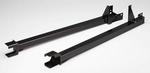 Competition Engineering Bolt-On Frame Connectors, Subframe Connectors, Bolt-On, Black Powdercoated Steel, Chevy, Chevy II, Pair