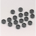 COMP Cams Valve Lash Caps, Lash Caps, Steel, 3/ 8 in. Valve Stem, .080 in. Thick, Set of 16