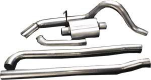 4"/4" American Thunder Exhaust 99-03 f250/f350 7.3 Turbo back