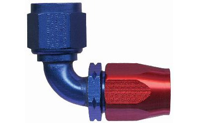 90° Auto-Fit -6AN Fitting, 90° Auto-Fit AN Aluminum Hose End Fittings 