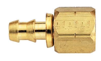 #8 Brass 37 Degree Pushlock Swivel