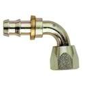 #8 AN 90 Degree Swivel  Push Lock Fitting