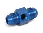 8AN Male to -8AN Male with 1/8" NPT in Hex Pressure Gauge Adapter 