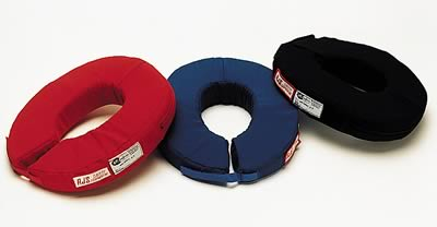 RJS Neck Braces, Helmet Support, 360 Degree Style, Adult, SFI 3.3, Black, Each