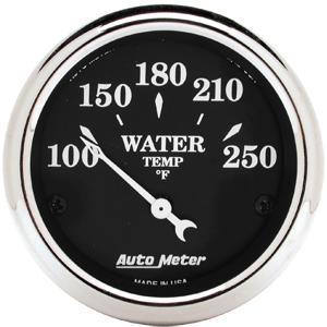 2 1/16" Old Tyme Black Electric Watter Temperature Gauge