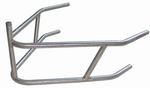 Sprint Car Rear Bumper With Post. Stainless Steel. Polished.