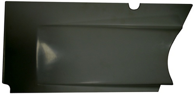Sprint Car Upper Kick Panel(Horizontal Split Design), Left, Black